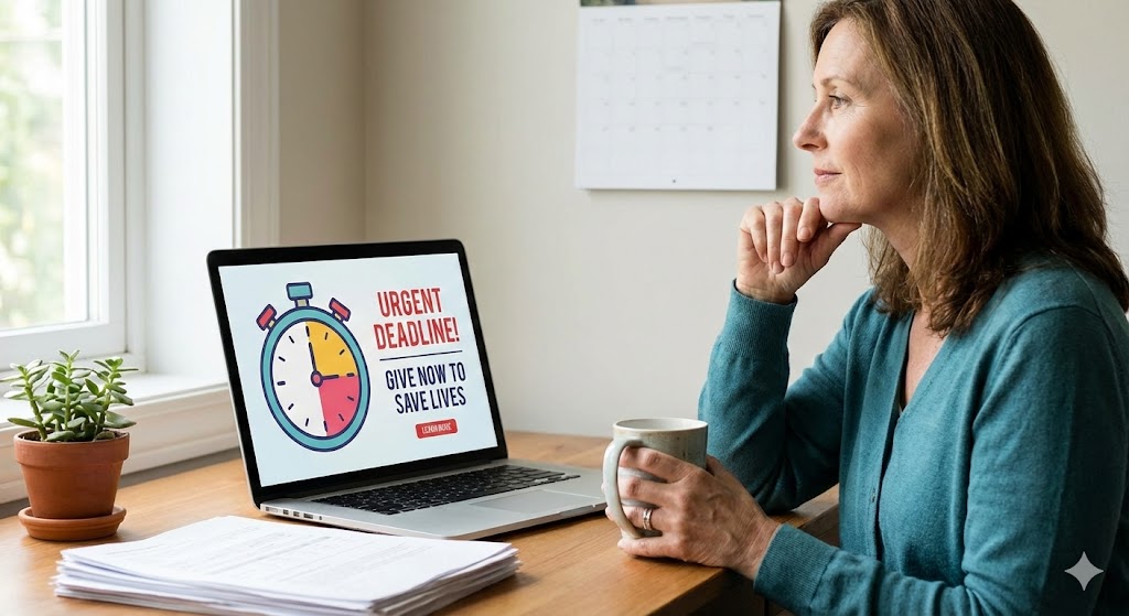 How Donors Interpret Urgency Language Very Differently Than Nonprofits Expect