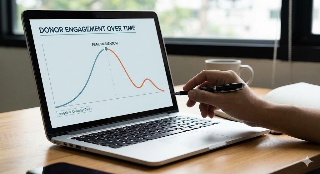 The Donor Momentum Curve: When Engagement Peaks And Why It Drops