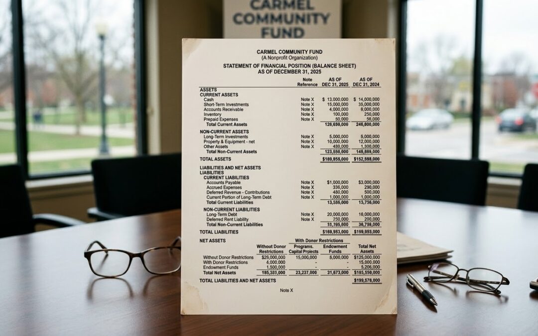 How to Present Donor Retention as a Balance Sheet Issue